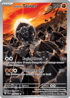 Paldean Tauros 218/193 Paldea Evolved