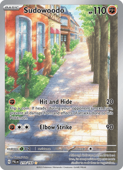 Sudowoodo 219/193 Paldea Evolved