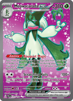 Meowscarada ex 231/193 Paldea Evolved