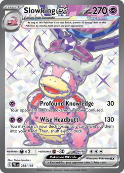 Slowking ex 238/193 Paldea Evolved