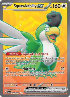 Squawkabilly ex 247/193 Paldea Evolved