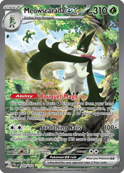 Meowscarada ex 256/193 Paldea Evolved
