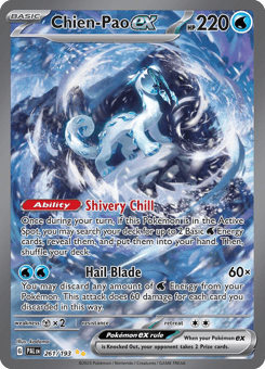 Chien-Pao ex 261/193 Paldea Evolved