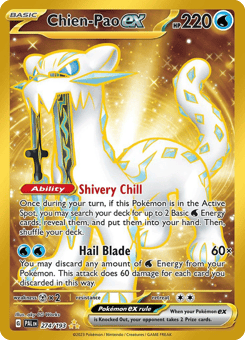 Chien-Pao ex 274/193 Paldea Evolved