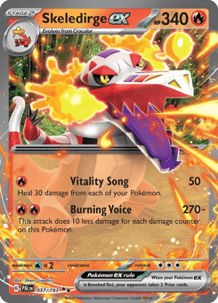 Skeledirge ex 037/193 Paldea Evolved