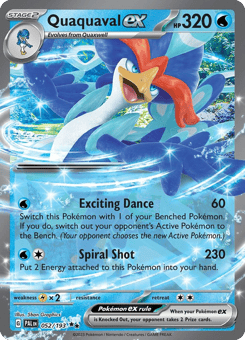 Quaquaval ex 052/193 Paldea Evolved