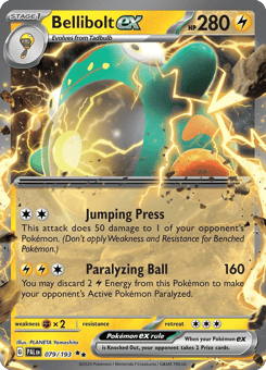 Bellibolt ex 079/193 Paldea Evolved