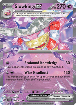 Slowking ex 086/193 Paldea Evolved