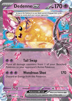 Dedenne ex 093/193 Paldea Evolved