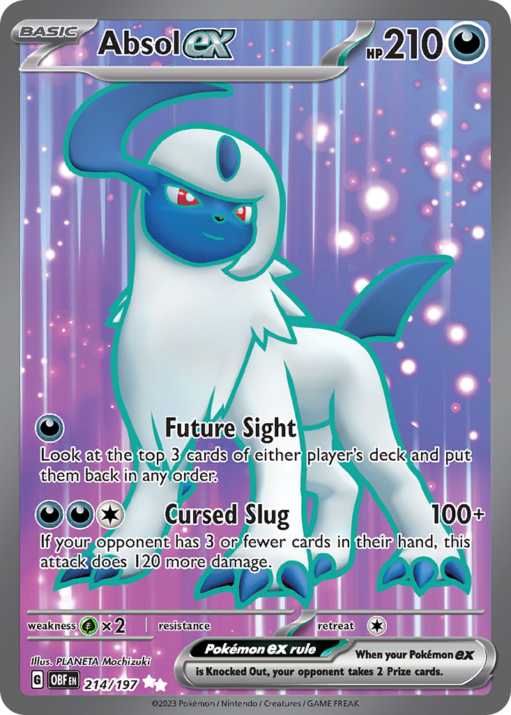 Absol ex 214/197 Obsidian Flames