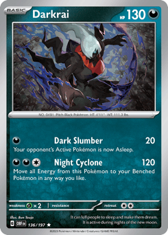 Darkrai 136/197 Obsidian Flames