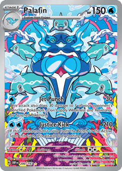 Palafin 200/197 Obsidian Flames