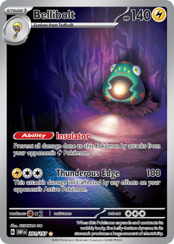 Bellibolt 201/197 Obsidian Flames