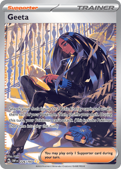Geeta 226/197 Obsidian Flames