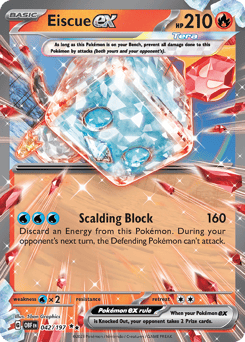 Eiscue ex 042/197 Obsidian Flames
