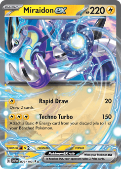 Miraidon ex 079/197 Obsidian Flames