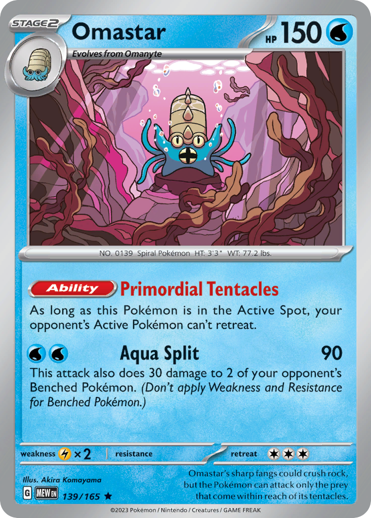 Omastar 139/165 151