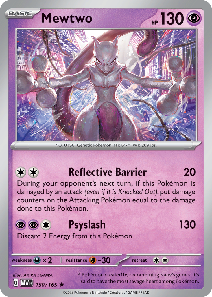 Mewtwo 150/165 151