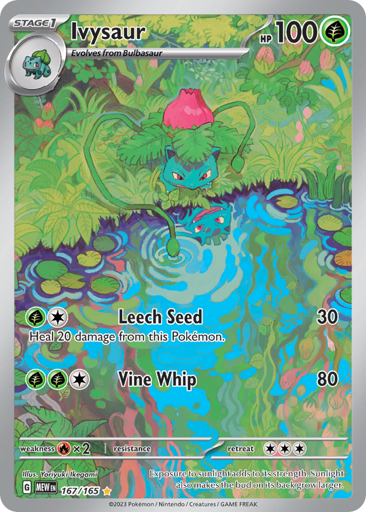 Ivysaur 167/165 151