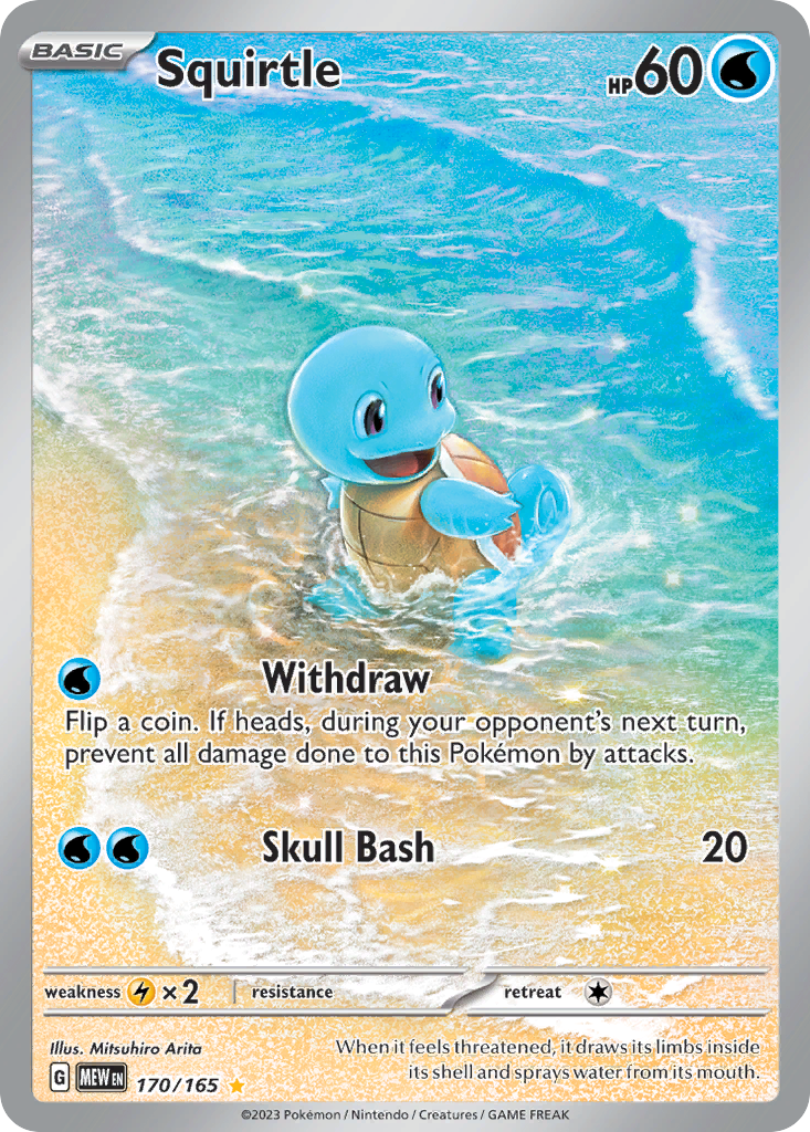 Squirtle 170/165 151