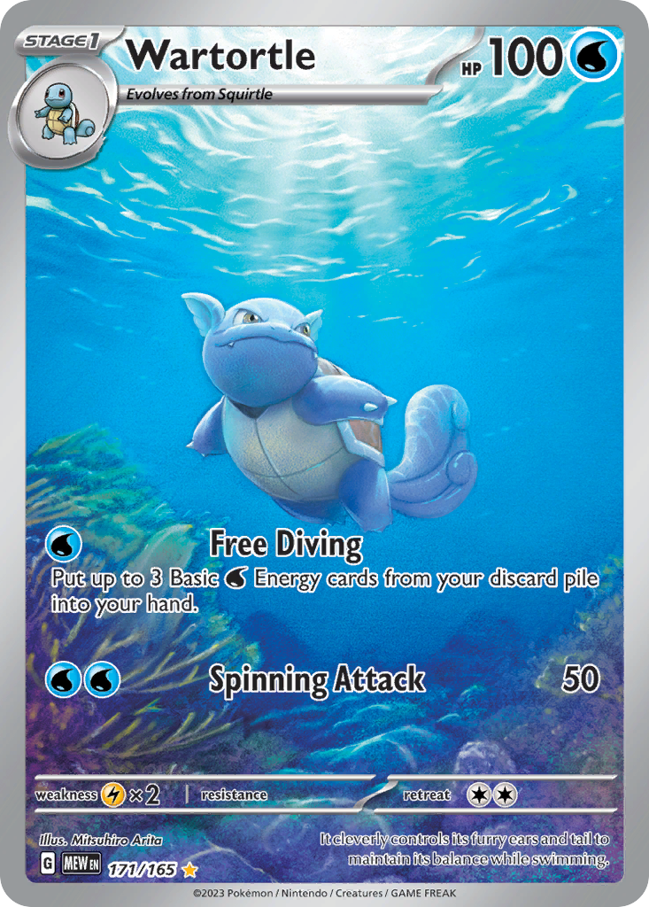 Wartortle 171/165 151