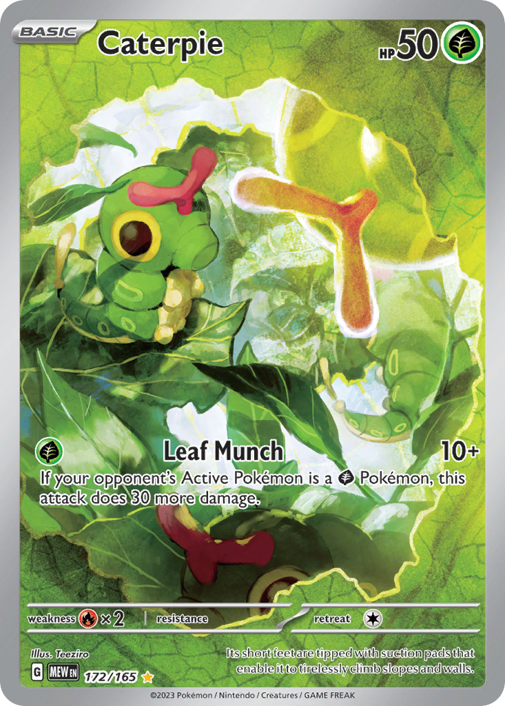 Caterpie 172/165 151