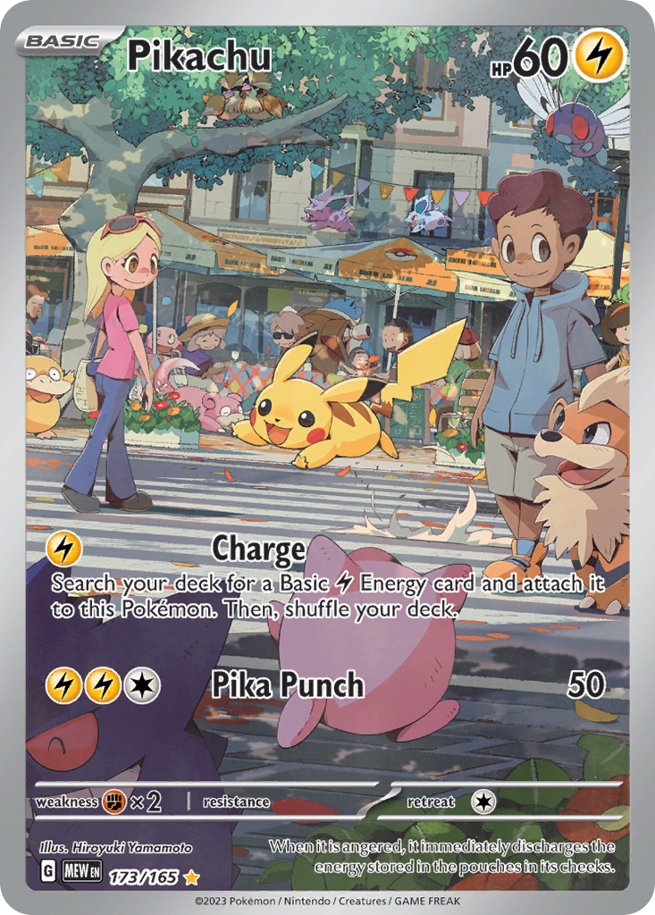 Pikachu 173/165 151