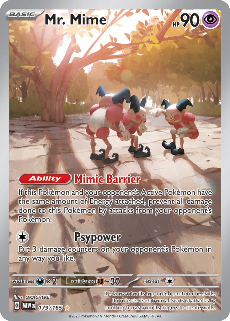 Mr. Mime 179/165 151