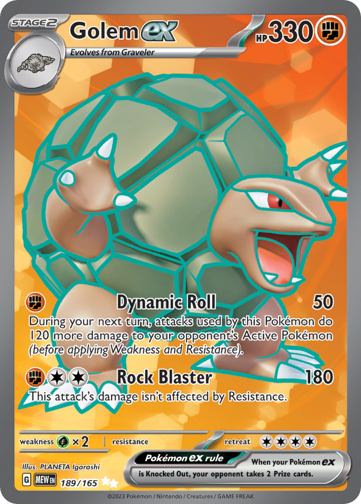 Golem ex 189/165 151