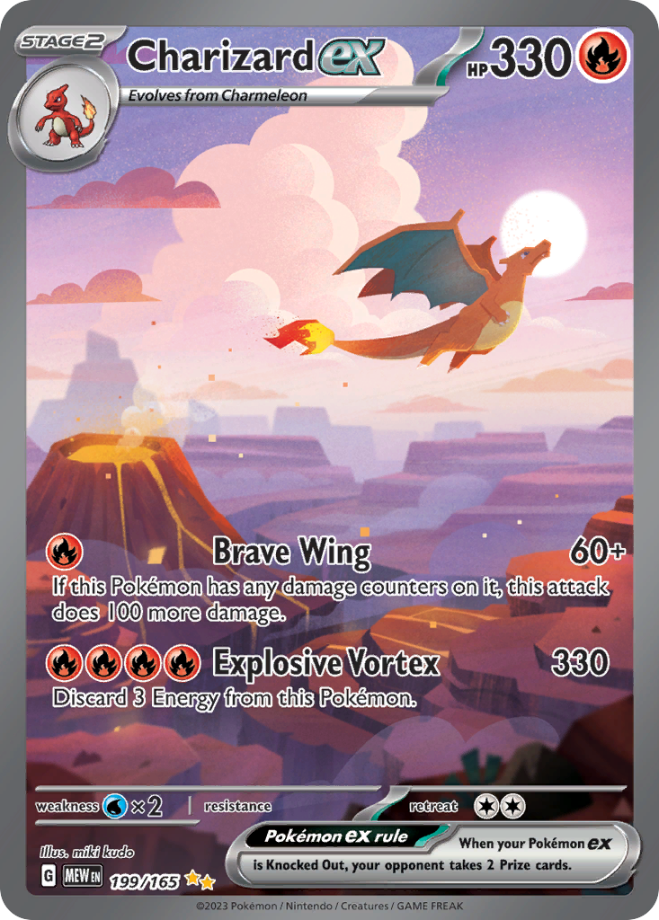 Charizard ex 199/165 151