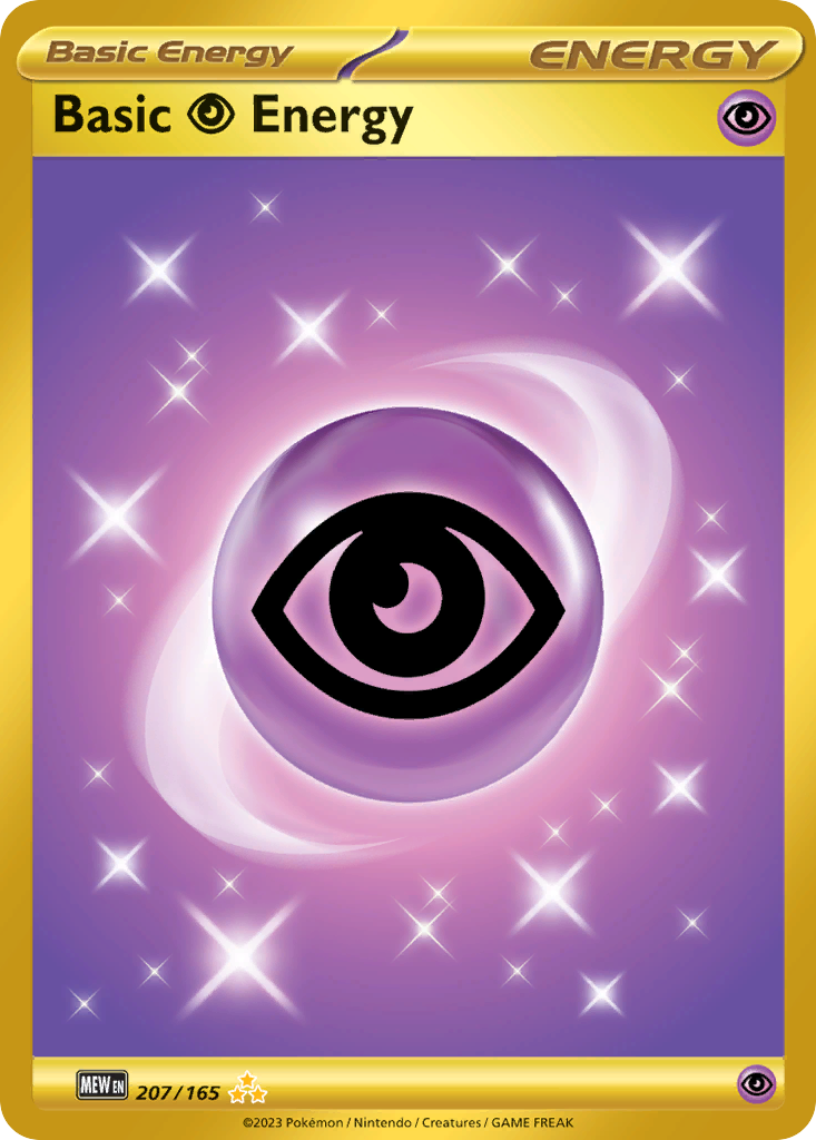 Basic Psychic Energy 207/165 151