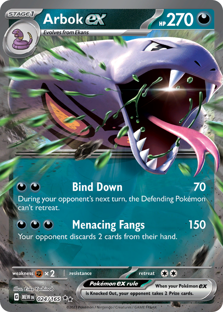 Arbok ex 024/165 151