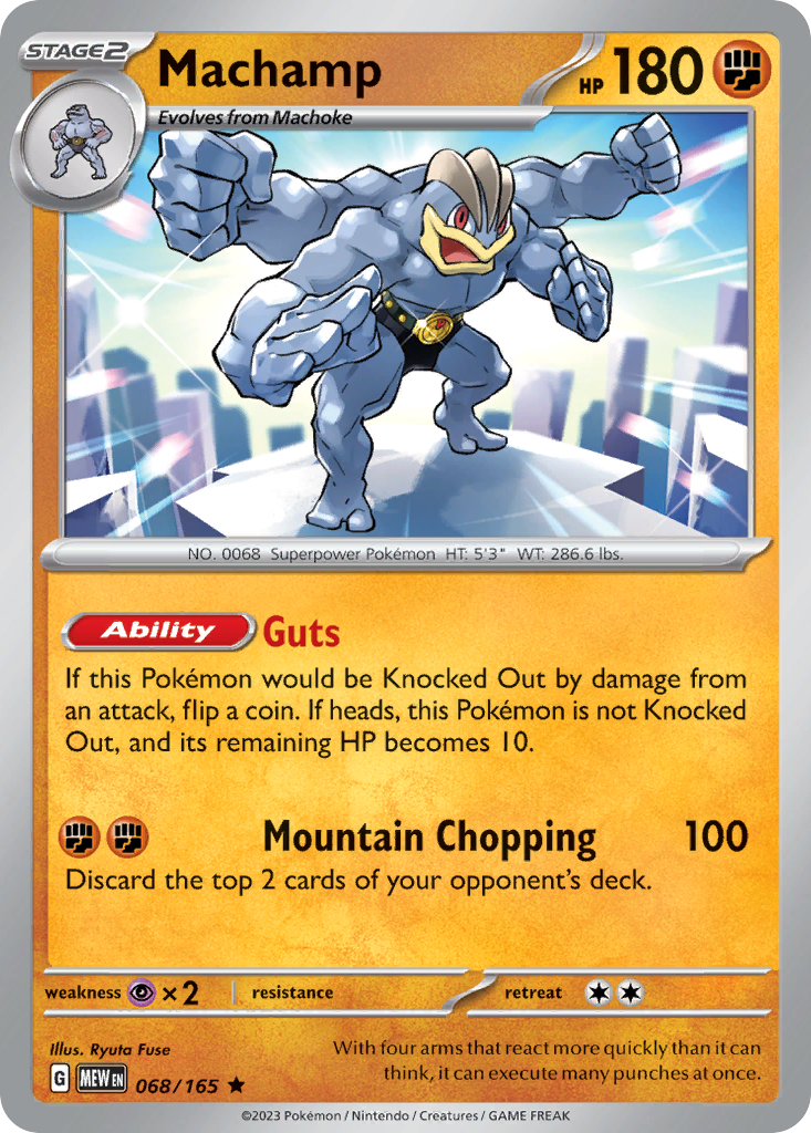 Machamp 068/165 151
