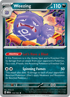 Weezing 110/165 151