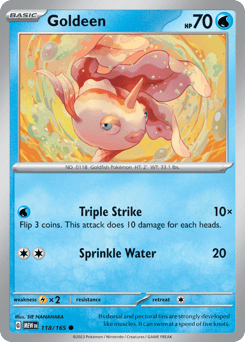 Goldeen 118/165 151