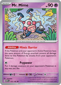 Mr. Mime 122/165 151
