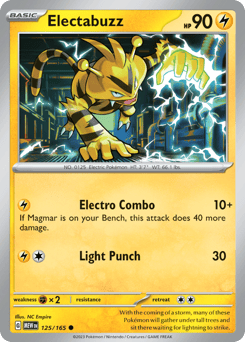 Electabuzz 125/165 151