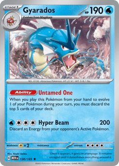Gyarados 130/165 151