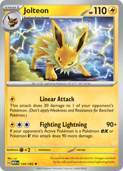 Jolteon 135/165 151