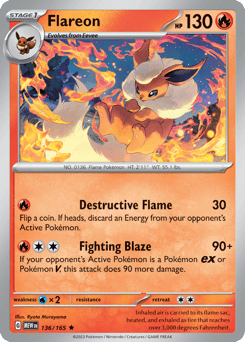 Flareon 136/165 151
