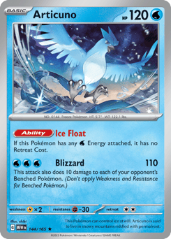 Articuno 144/165 151