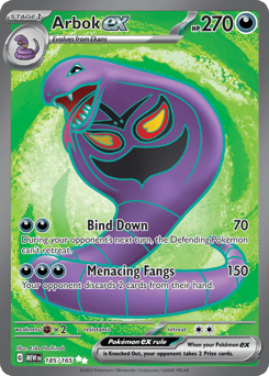 Arbok ex 185/165 151