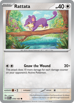 Rattata 019/165 151