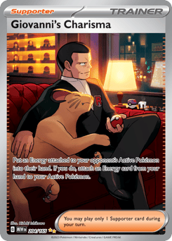 Giovanni's Charisma 204/165 151