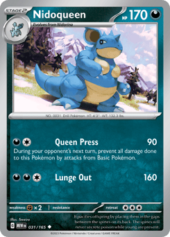 Nidoqueen 031/165 151