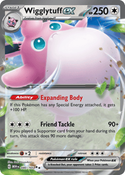 Wigglytuff ex 040/165 151