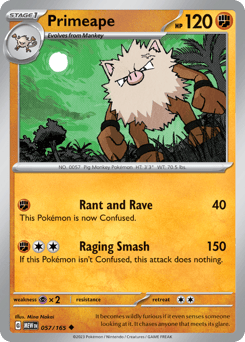 Primeape 057/165 151