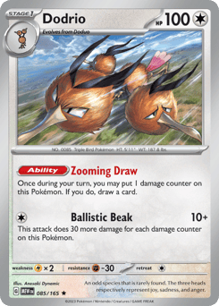 Dodrio 085/165 151
