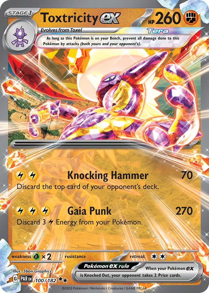 Toxtricity ex 100/182 Paradox Rift