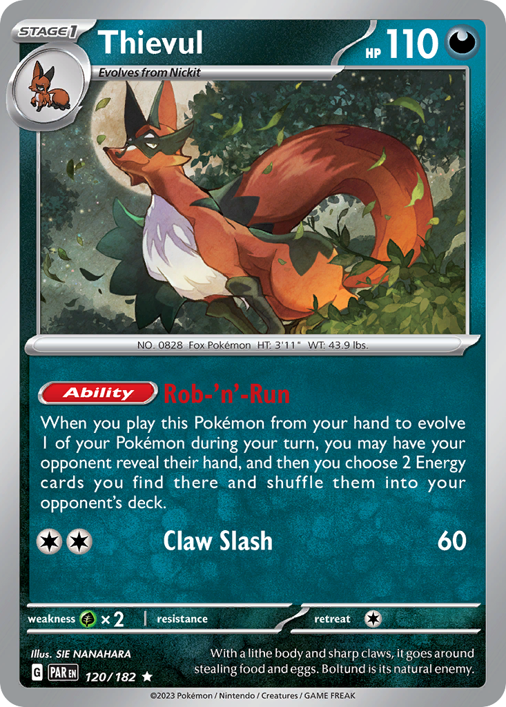 Thievul 120/182 Paradox Rift